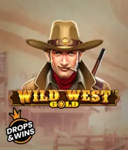  Графика игрового автомата "Wild West Gold" от Pragmatic Play, изображающее мужчину в шляпе шерифа с винтовкой. За его спиной находится деревенская улица на Диком Западе. Отлично подойдёт для любителей вестернов и игр на тему Дикого Запада. Этот слот обещает незабываемые приключения и возможность получения призов.